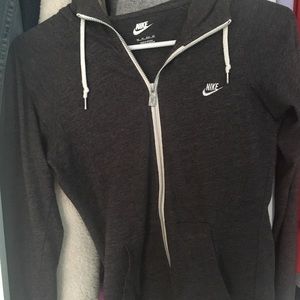 nike zip up jacket XS